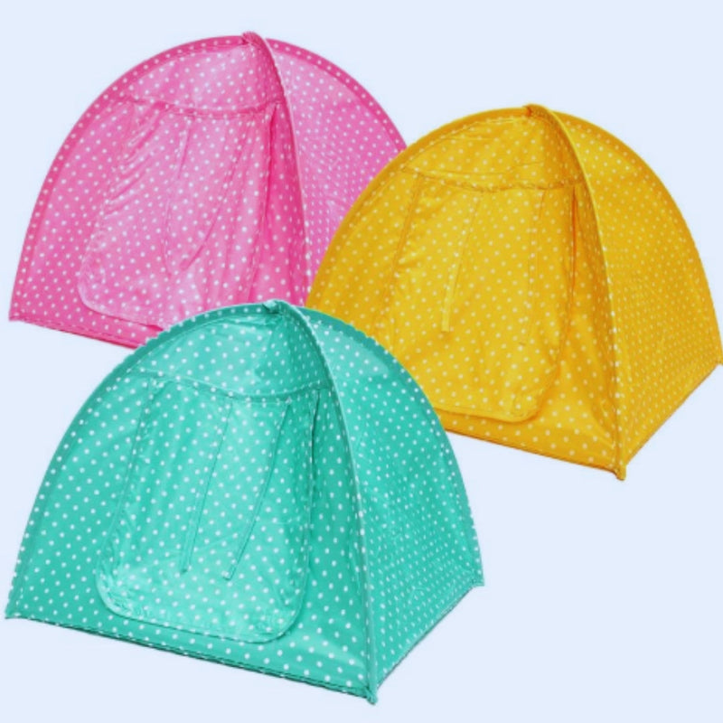 Faltbares Katzenzelt – Buntes Polka-Dot Haustierzelt für Katzen und Kleine Hunde