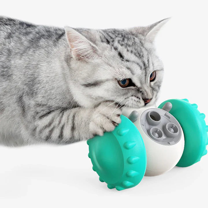 Interaktives Futterspielzeug Mit Rädern Für Haustiere