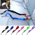 Sicherheitsgurt für Hunde im Auto – Verstellbare Hundeleine mit Karabiner In Schwarz