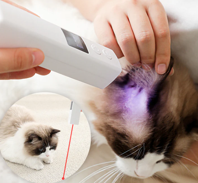 Digitaler Krallenschleifer für Haustiere mit LED-Anzeige und Leisem Betrieb