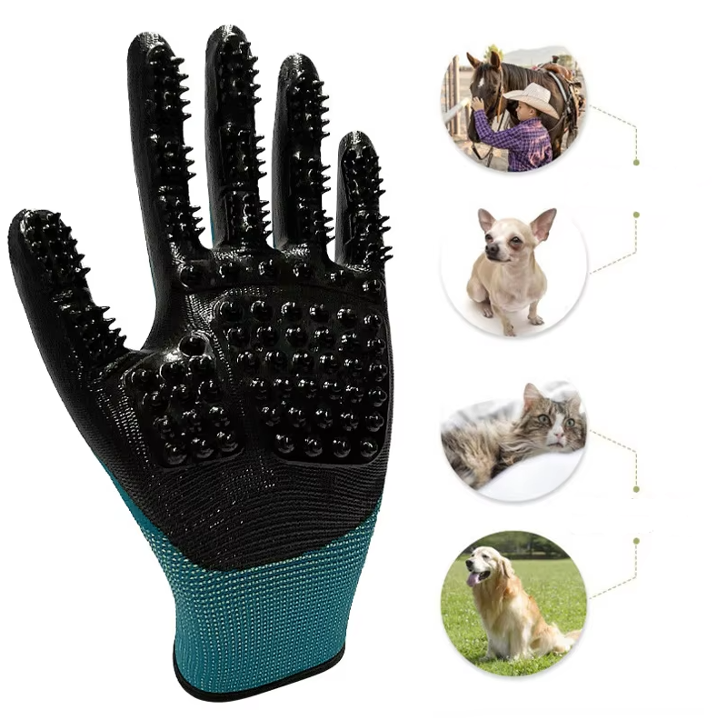 Katzengrooming-Handschuhe Mit Massage-noppen