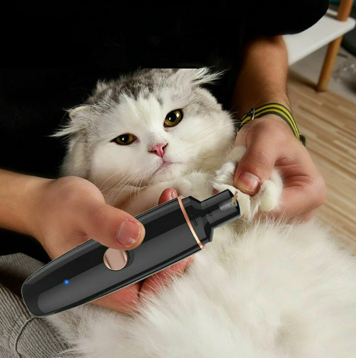 Elektrischer Krallenschleifer für Hunde und Katzen – Geräuscharm mit Diamant-Schleifkopf