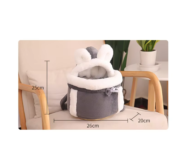 Katzen-Tragegurt mit Weichem Plüsch – Bequem und Süßes Design