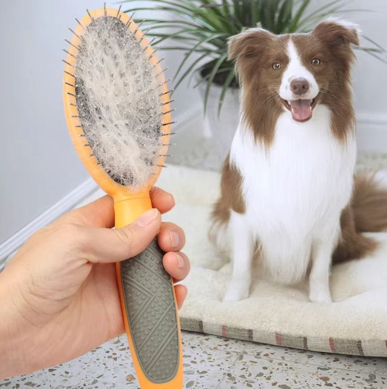 Doppelseitige Haustierbürste – Sanfte Effektive Fellpflege Für Hunde Katzen