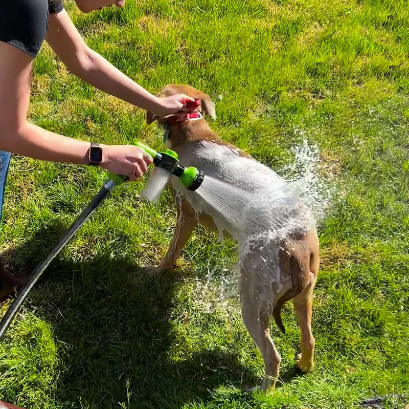 Hunde Shampoo Sprühkopf Aufsatz