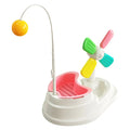 Interaktives Katzen-Spielzeug – Windmühle mit Ball und Grasständer zur geistigen Förderung