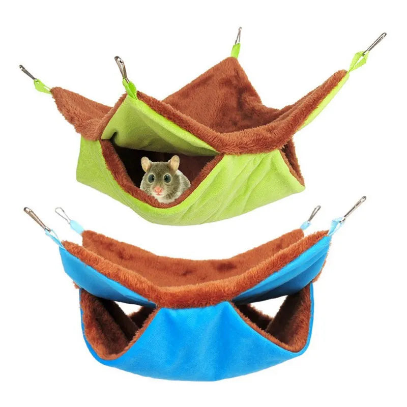 Katzenhängematte Aus Weichem Stoff – Bequeme Schlafhöhle für Kleintiere