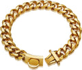 Hundehalsband Goldkette