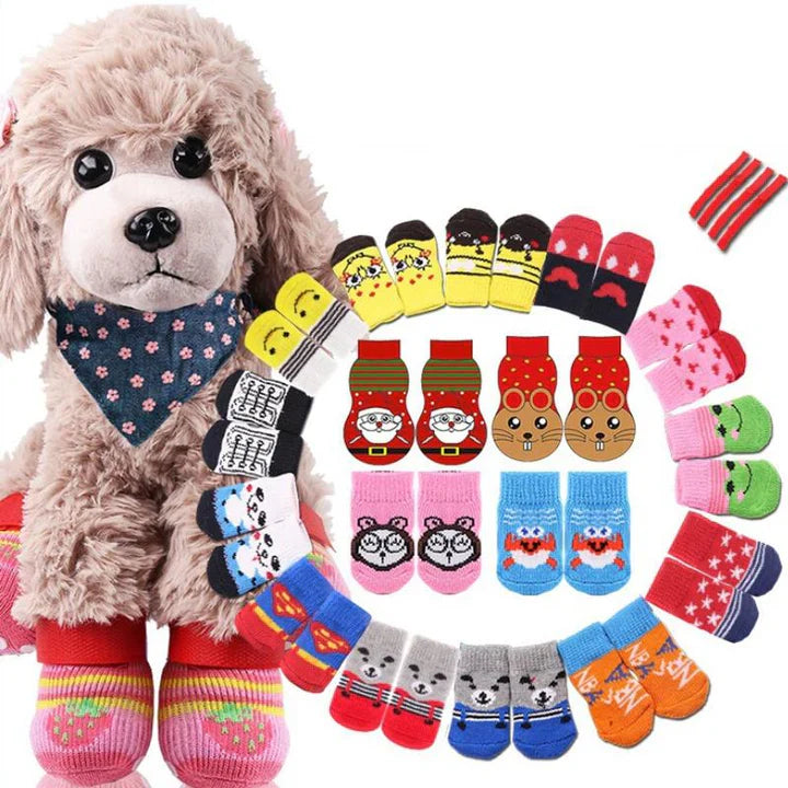 Rutschfeste Hundesocken – Schutz & Komfort Für Empfindliche Pfoten