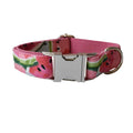 Hundehalsband mit Schleife und Leine Im Wassermelonen-Design – Verstellbar und Komfortabel