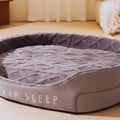 Kuscheliges Haustierbett für Katzen und Hunde – Deep Sleep Schlafplatz mit Weichem Stoff