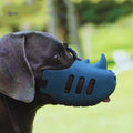 Lustiger Maulkorb für Kleine Hunde mit Nashorn-Design Aus Weichem Silikon