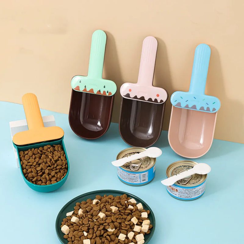 Futtermesslöffel für Hunde und Katzen – Niedlicher Eisbecher Design Futterlöffel