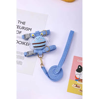 Süßes Hunde-Geschirr mit Bienen-Motiv – Verstellbare Leine