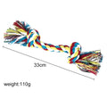 Robustes Kauspielzeug Für Hunde – Bunte Seilknoten Mit Fransen