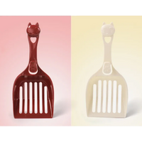 Katzenstreuschaufel mit Katzenkopf Design – Praktische Schaufel für die Katzentoilette