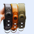 Leder Hundehalsband mit O-Ring – Verstellbares Hundehalfter In Verschiedenen Farben