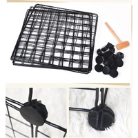 Hundezwinger Aus Draht – Flexibler Hunde-Playpen mit Tür für Haustiere