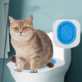 Katzentoilette Training mit Toiletteneinlage für Katzen – Katzentrainer Set für Saubere Toilette Gewohnheiten