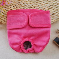 Waschbare Hundewindel für Rüden mit Klettverschluss und Schwanzöffnung