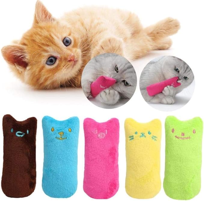 Zähneknirschen Katzenminze Spielzeug Lustig Interaktiv