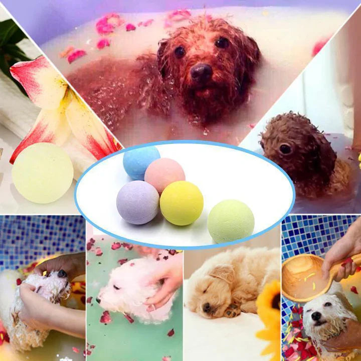 Anti-Floh & Zecken Badebombe Für Haustiere