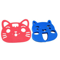 Tierhaarentferner im Katzen-Design für Kleidung und Textilien Aus Wiederverwendbarem Silikon