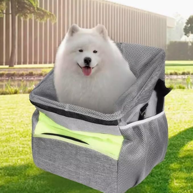 Hundetransportbox für Das Auto – Kompakte und Sichere Hundetragetasche mit Stabiler Struktur