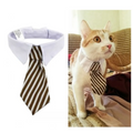Eleganter Haustier-Kragen mit Krawatte für Hunde und Katzen