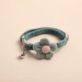 Verstellbares Halsband mit Blumenmuster
