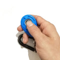 Hundetrainer Clicker – Ergonomischer Klicker mit Spirale und Karabinerhaken