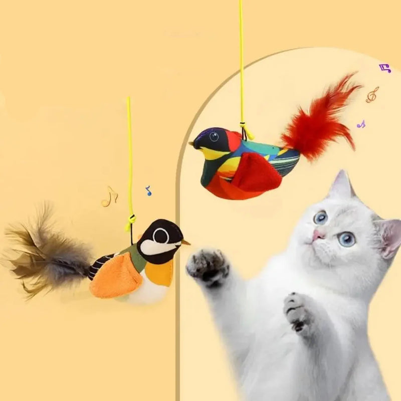 Hängender Vogel Katzenspielzeug