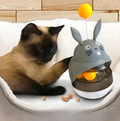 Interaktives Snack- und Spielzeug für Katzen mit Wackelfunktion