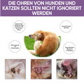 Sanfte Ohrenpflege für Haustiere – Entfernt Schmutz & Gerüche