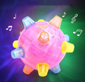 Blinkender Spielball für Haustiere Mit Lichteffekt und Soundfunktion