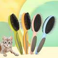 Doppelseitige Haustierbürste – Sanfte  Effektive Fellpflege Für Hunde  Katzen