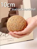 Natur-sisalball – Kratz- Und Spielball Für Katzen