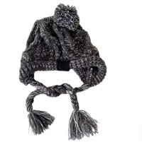 Stylische Hundemütze mit Bommel – Warme Wintermütze für Kleine Hunde