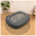 Hundebett mit Hohem Rand – Bequemes Haustierbett für Hunde in Modernem Design