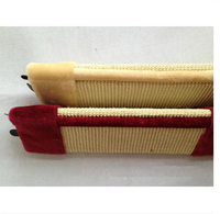 Katzen Kratzbrett mit Weichem Bezug – Kratzmatte für Wandbefestigung