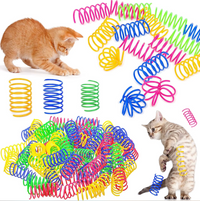 Bunte Spiralfedern – Interaktiver Katzenspaß