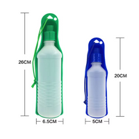 Tragbare Trinkflasche für Hunde mit Integriertem Napf – Ideal für Unterwegs