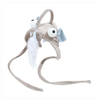 Katzenhut Mit Anhänger – Lustiges Tierkostüm für Katzen Mit Spielzeug