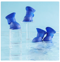 Wasserdichte Silikon-Fußmassagebürste für zu Hause und Unterwegs