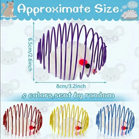 Mäuse In Spiralkäfig – Beutespiel Für Katzen