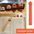 Süßes Tier-Popo-Lesezeichen