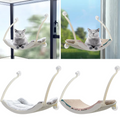 Katzenfenster-hängematte – Stabiler Bequemer Liegeplatz Mit Saugnäpfen