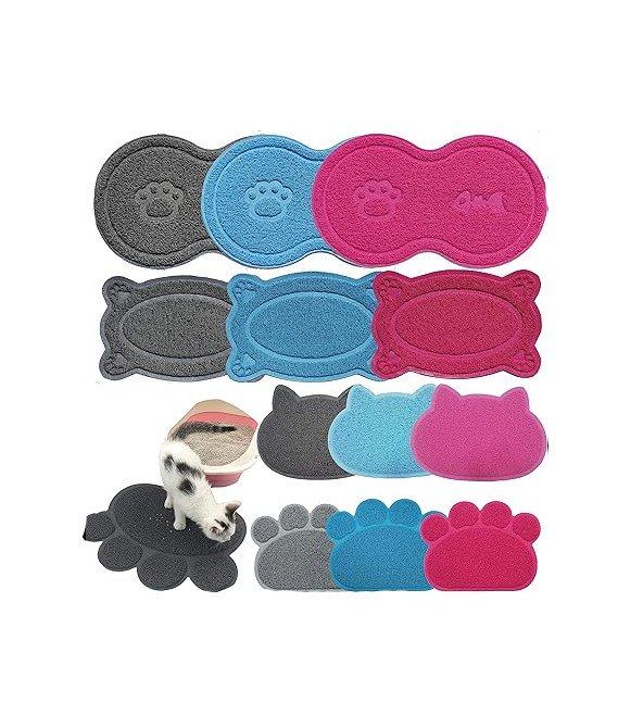 Katzenstreumatte In Pfotenform für Saubere Böden und Weniger Streuverlust