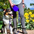 Hundeleine Mit Wasserbehälter Faltbarem Napf Und Abfallbeuteln