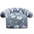 Kuscheliges Haustier-Sofa mit Bärchen-Muster – Bequeme Hundebett mit Weichem Stoff